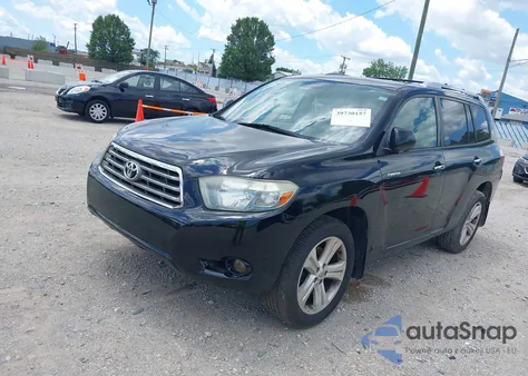 2008 Toyota Highlander Limited from USA, damaged, VIN JTEES42A082070753